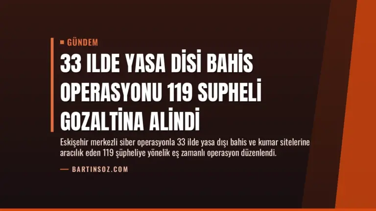 33 Ilde Yasa Disi Bahis Operasyonu 119 Supheli Gozaltina Alindi
