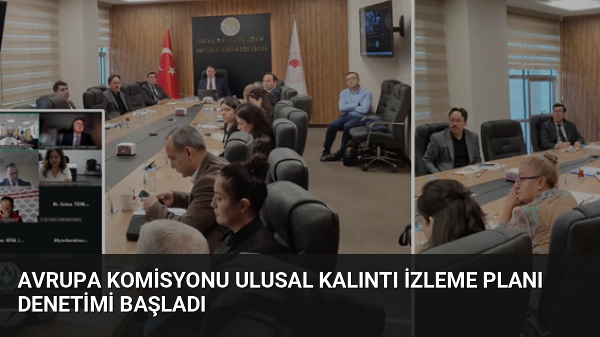 Avrupa Komisyonu Ulusal Kalıntı İzleme Planı Denetimi Başladı