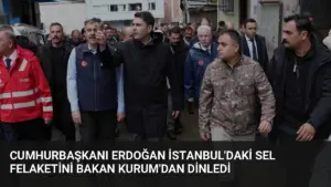 Cumhurbaşkanı Erdoğan İstanbul’daki Sel Felaketini Bakan Kurum’dan Dinledi