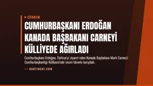 Cumhurbaşkanı Erdoğan Kanada Başbakanı Carneyi Külliyede Ağırladı