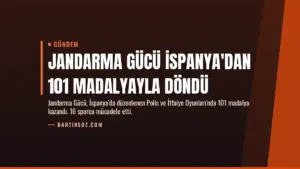 Jandarma Gücü İspanya'dan 101 Madalyayla Döndü