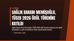 Sağlık Bakanı Memişoğlu, TÜSEB 2026 Ödül Törenine Katıldı