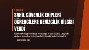 Sahil Güvenlik Ekipleri Öğrencilere Denizcilik Bilgisi Verdi